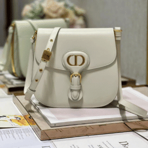 Dior Bobby Frame Bag - White 13858 | Sandra Bags