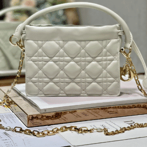 DIOR Lady Mini Bag - White 79946 | Sandra Bags