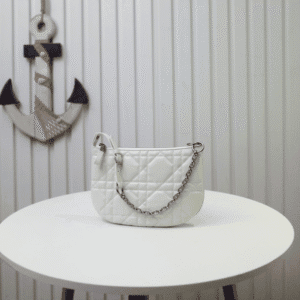 Dior Caro Tulip Handbag - White 75773 | Sandra Bags