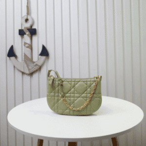 Dior Caro Tulip Handbag - Green 49160 | Sandra Bags