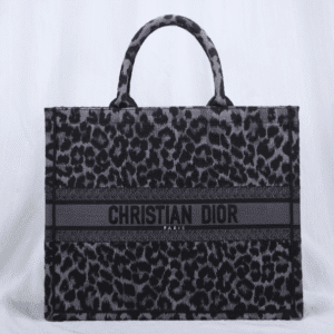 Dior Book Tote Leopard Handbag 36945 | Sandra Bags
