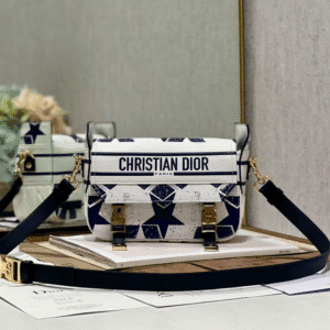 Dior Christian Paris Messenger Bag - White 60756 | Sandra Bags