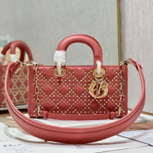 Dior Horizontal Diana Lady D−Joy Bag - Pink 61078 | Sandra Bags