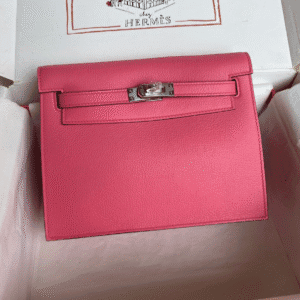 Hermes Kelly DanSe Handbag – Pink (Silver Buckle) 87519 | Sandra Bags
