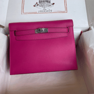 Hermes Kelly DanSe Handbag – Rose Purple (Silver Buckle) 77732 | Sandra Bags