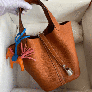 Hermes Vegetable Basket Picotin - Brown 13027 | Sandra Bags