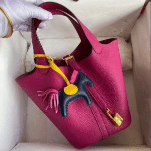 Hermes Vegetable Basket Picotin - Rose Purple 59303 | Sandra Bags