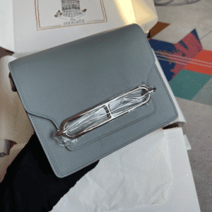 Hermes Pig Nose Bag - Blue 77945 | Sandra Bags