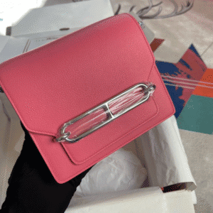 Hermes Pig Nose Bag - Pink 84516 | Sandra Bags