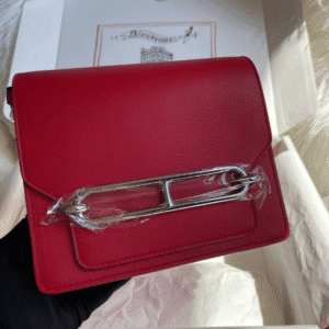 Hermes Pig Nose Bag - Rose Red 11116 | Sandra Bags