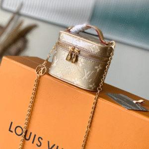 Louis Vuitton Micro Vanity Handbag - Gold 93208 | Sandra Bags