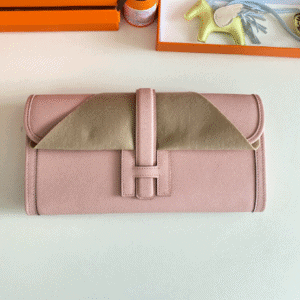Hermes Jige Elan Sheepskin Lining Bag - T Pink 83673 | Sandra Bags