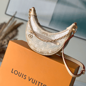 Louis Vuitton Loop Baguette Small Handbag - Gold 10341 | Sandra Bags