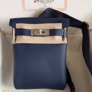 Hermes HAC A DOS Handbag - Royal Blue 29246 | Sandra Bags