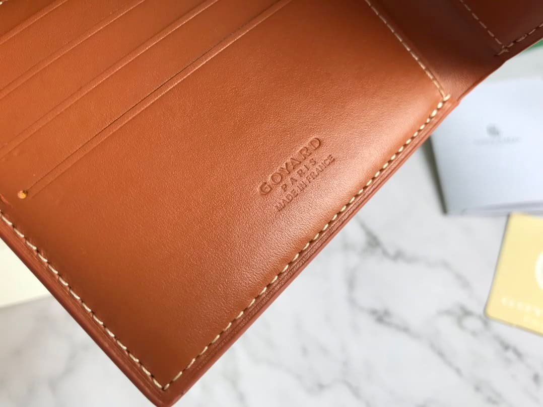 Goyard Hemp Wallet - Brown 66452 | Sandra Bags - Image 2
