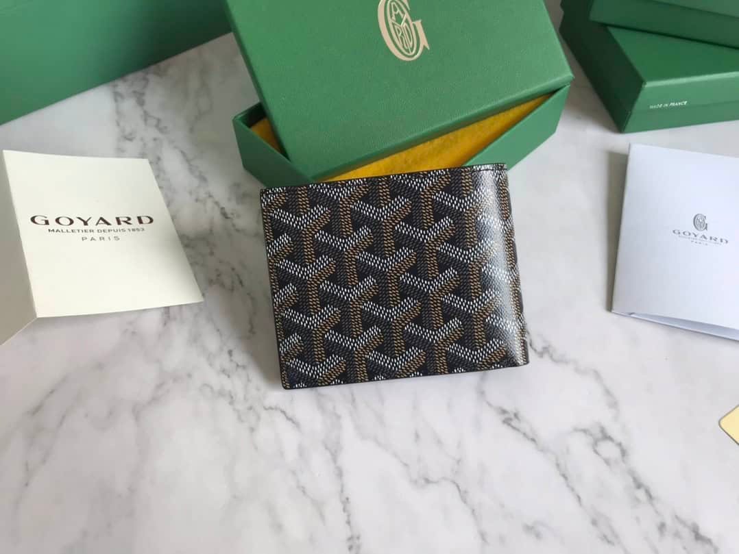 Goyard Hemp Wallet - Black 97238 | Sandra Bags - Image 5