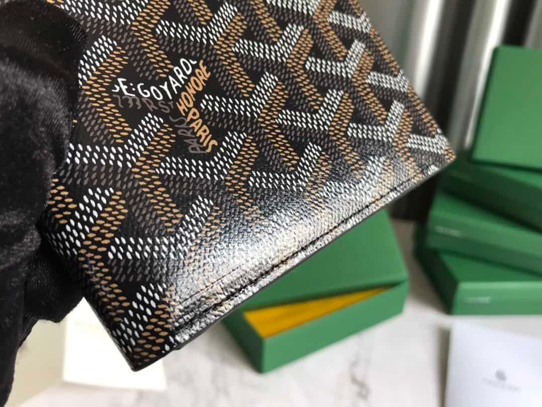 Goyard Hemp Wallet - Black 97238 | Sandra Bags - Image 2