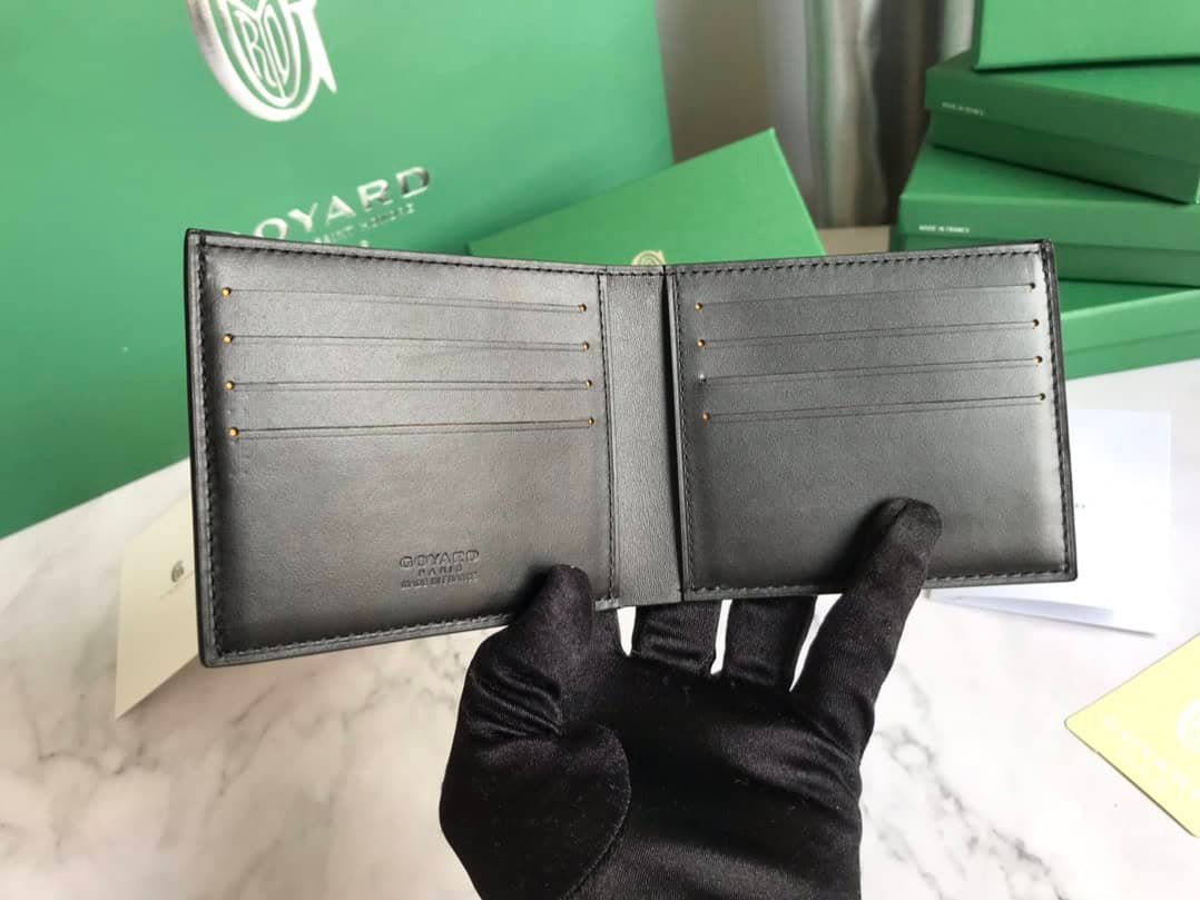 Goyard Hemp Wallet - Black 97238 | Sandra Bags - Image 4