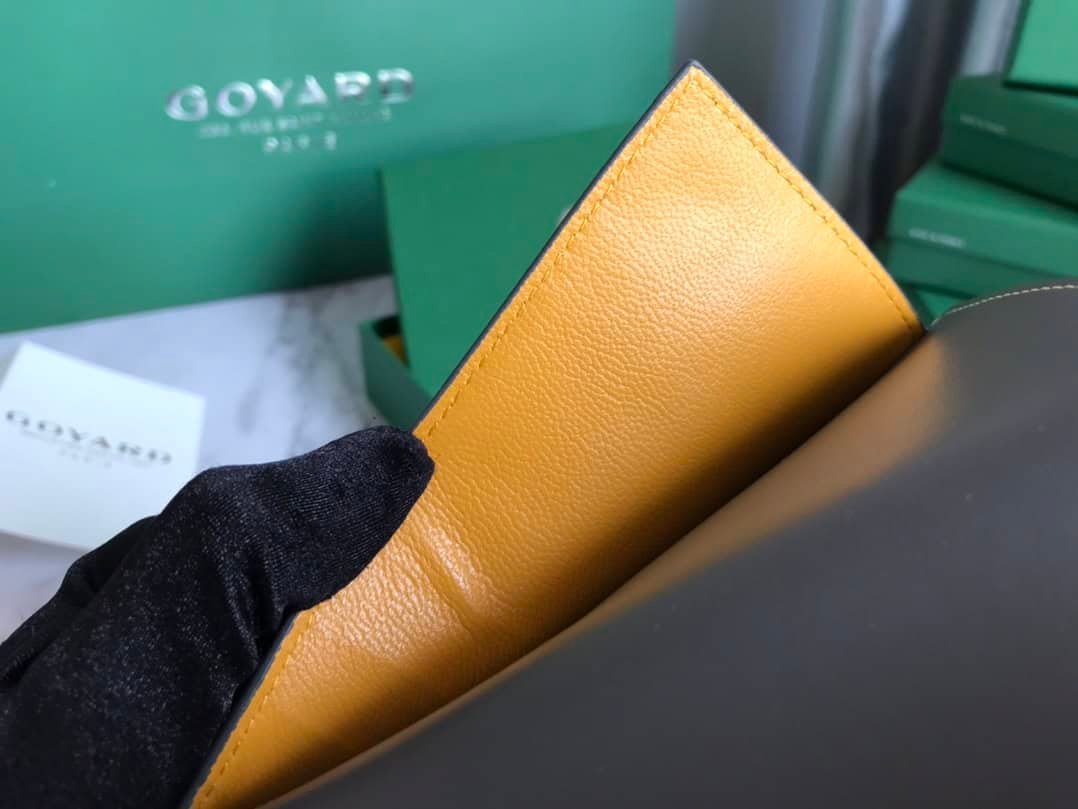 Goyard Passport Holder Wallet - Gray 36878 | Sandra Bags - Image 2