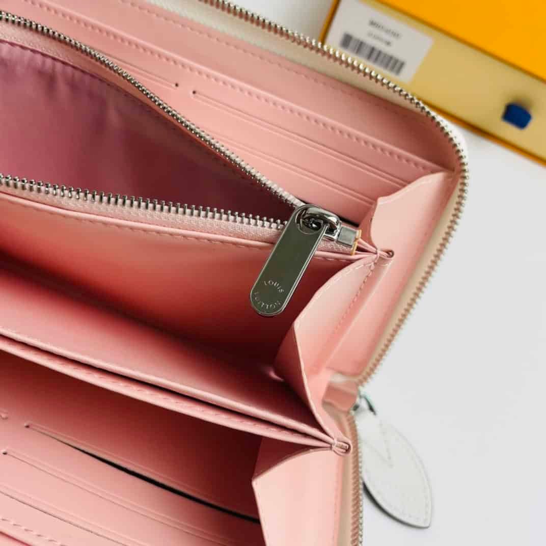 Louis Vuitton Soft Mahina Leather Zippy Wallet - Pink 19182 | Sandra Bags - Image 2
