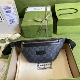 Gucci GG Meo Vintage Mini Belt Bag - Black 93413 | Sandra Bags