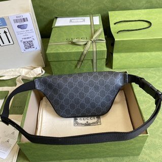 Gucci GG Meo Vintage Mini Belt Bag - Black 93413 | Sandra Bags - Image 2