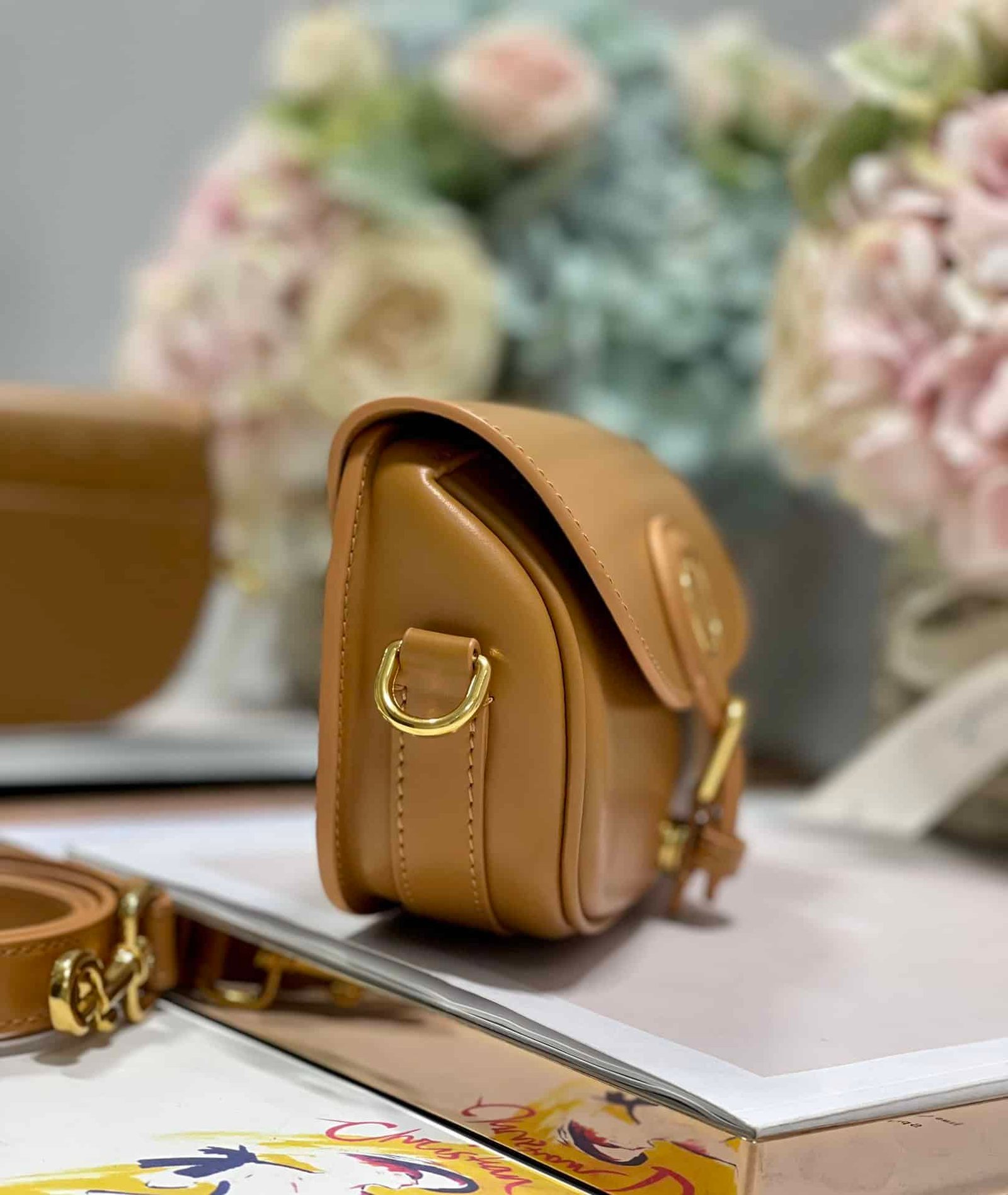 Dior Bobby East-West Handbag - Caramel 25005 | Sandra Bags - Image 2
