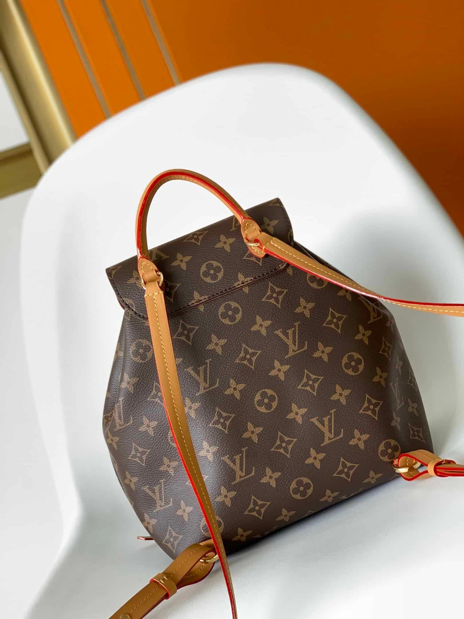 Louis Vuitton Montsouris Small Backpack - Brown 33571 | Sandra Bags - Image 4