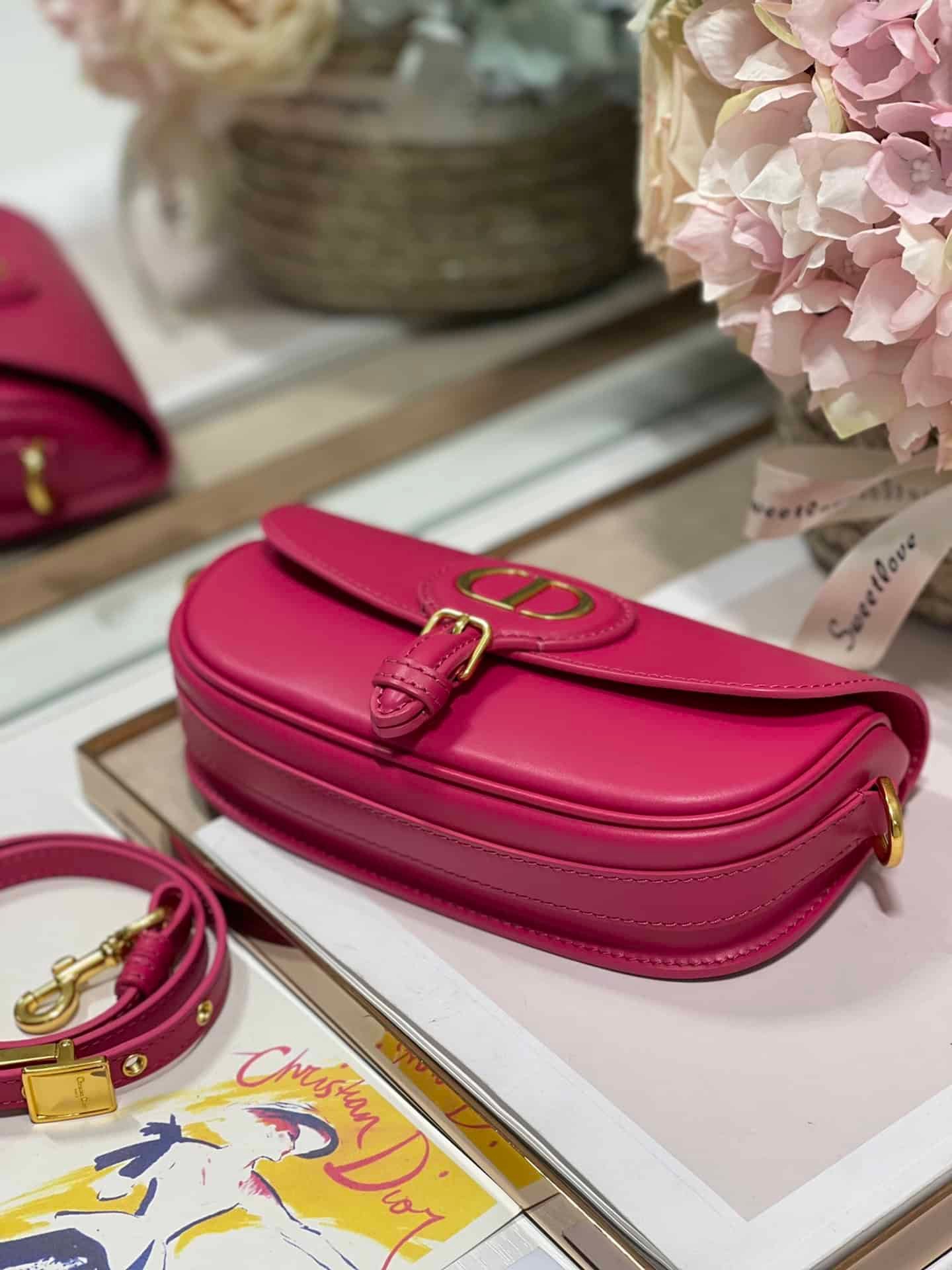 Dior Bobby East-West Handbag - Pink 89829 | Sandra Bags - Image 2