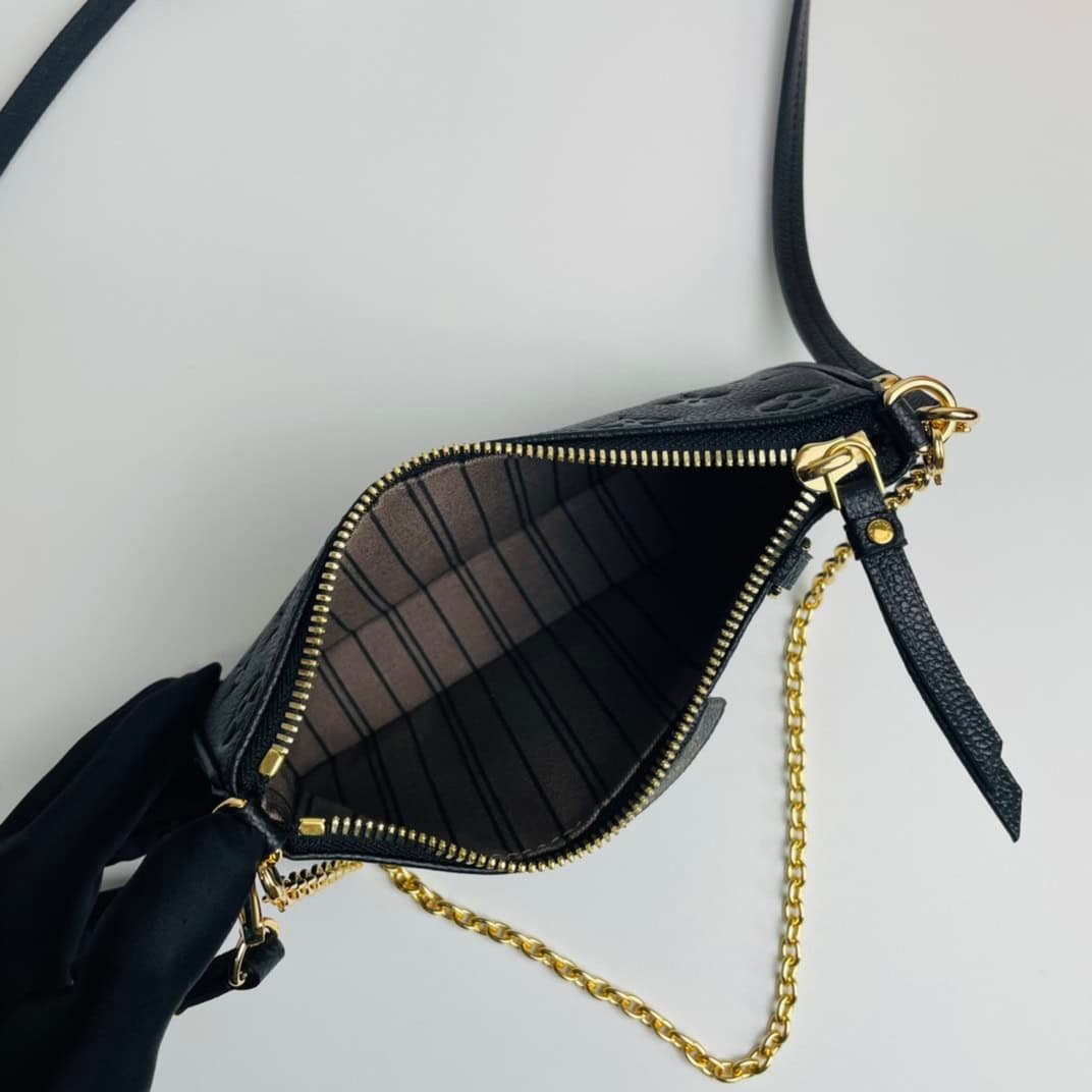 Louis Vuitton Easy Pouch On Strap Bag - Black 75777 | Sandra Bags - Image 2