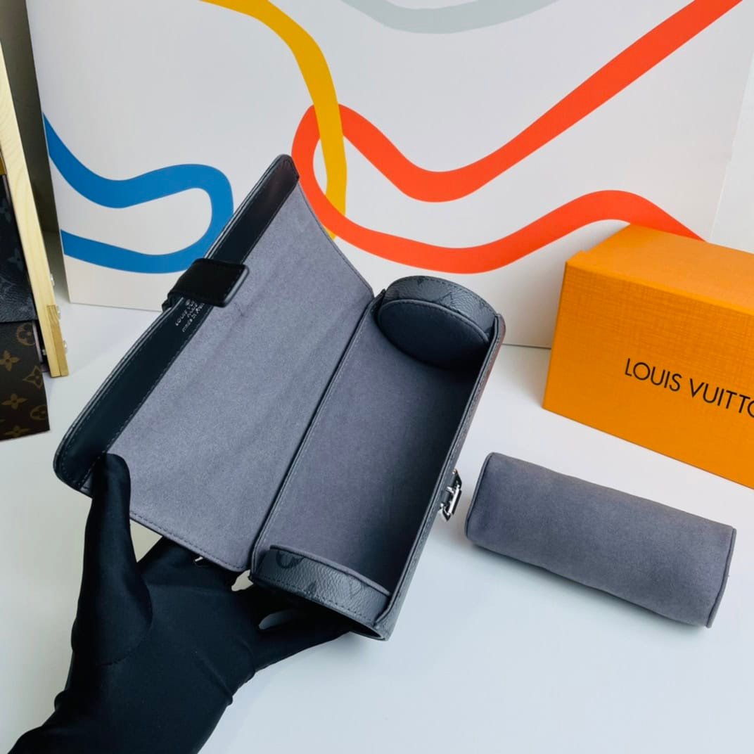 Louis Vuitton Monogram Canvas 3 Watch Case 18175 | Sandra Bags - Image 2