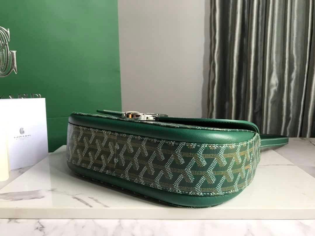 Goyard Brand New 233 lll Handbag - Green 80929 | Sandra Bags - Image 4