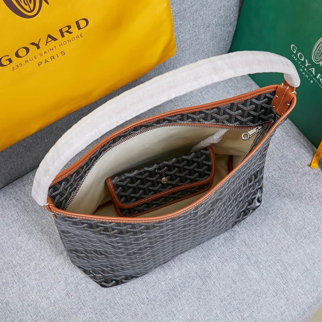 Goyard Hobo Bohème Underarm Bag - Black 99723 | Sandra Bags - Image 3