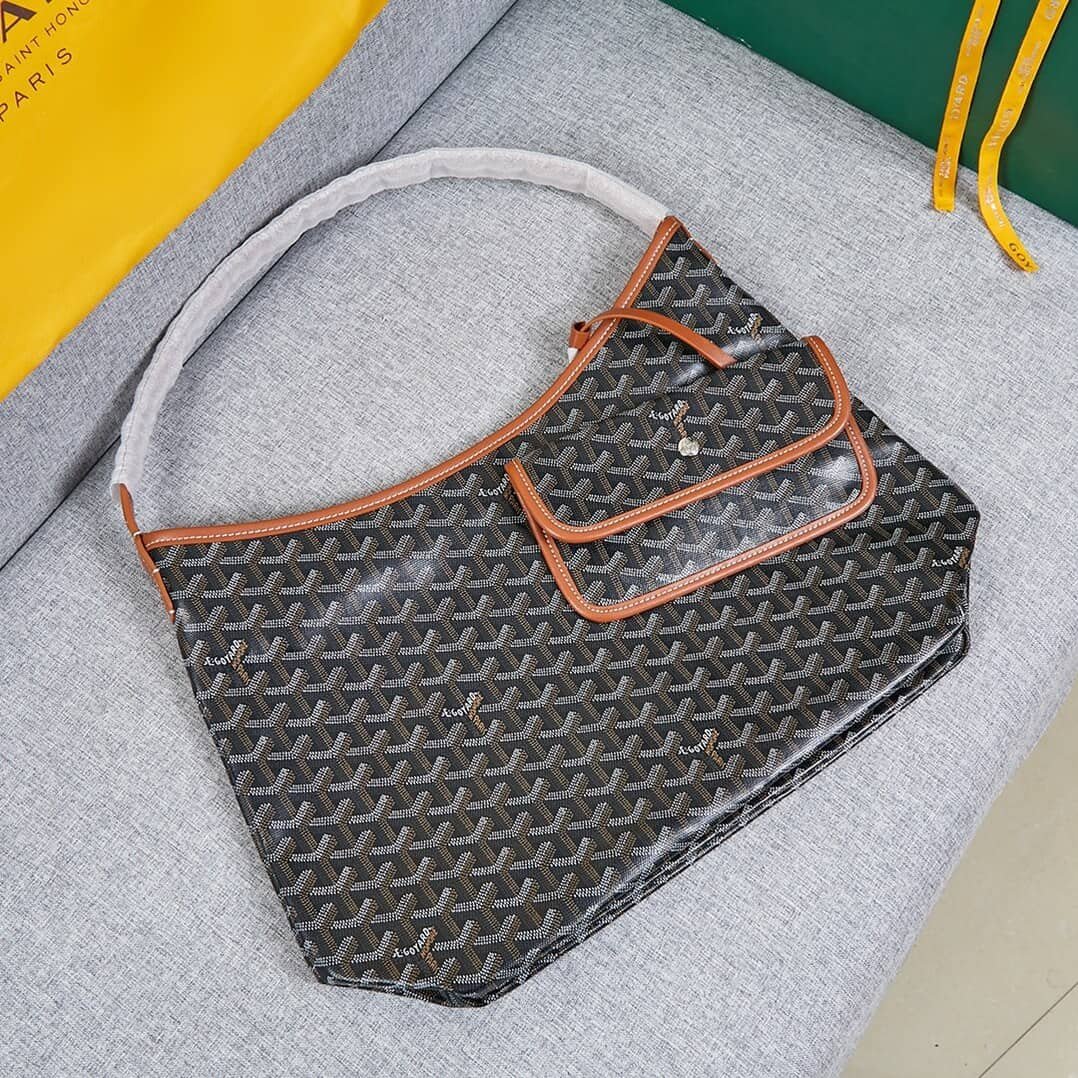 Goyard Hobo Bohème Underarm Bag - Black 99723 | Sandra Bags - Image 2