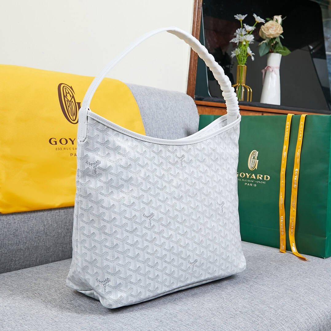 Goyard Hobo Bohème Underarm Bag - White 31577 | Sandra Bags - Image 5