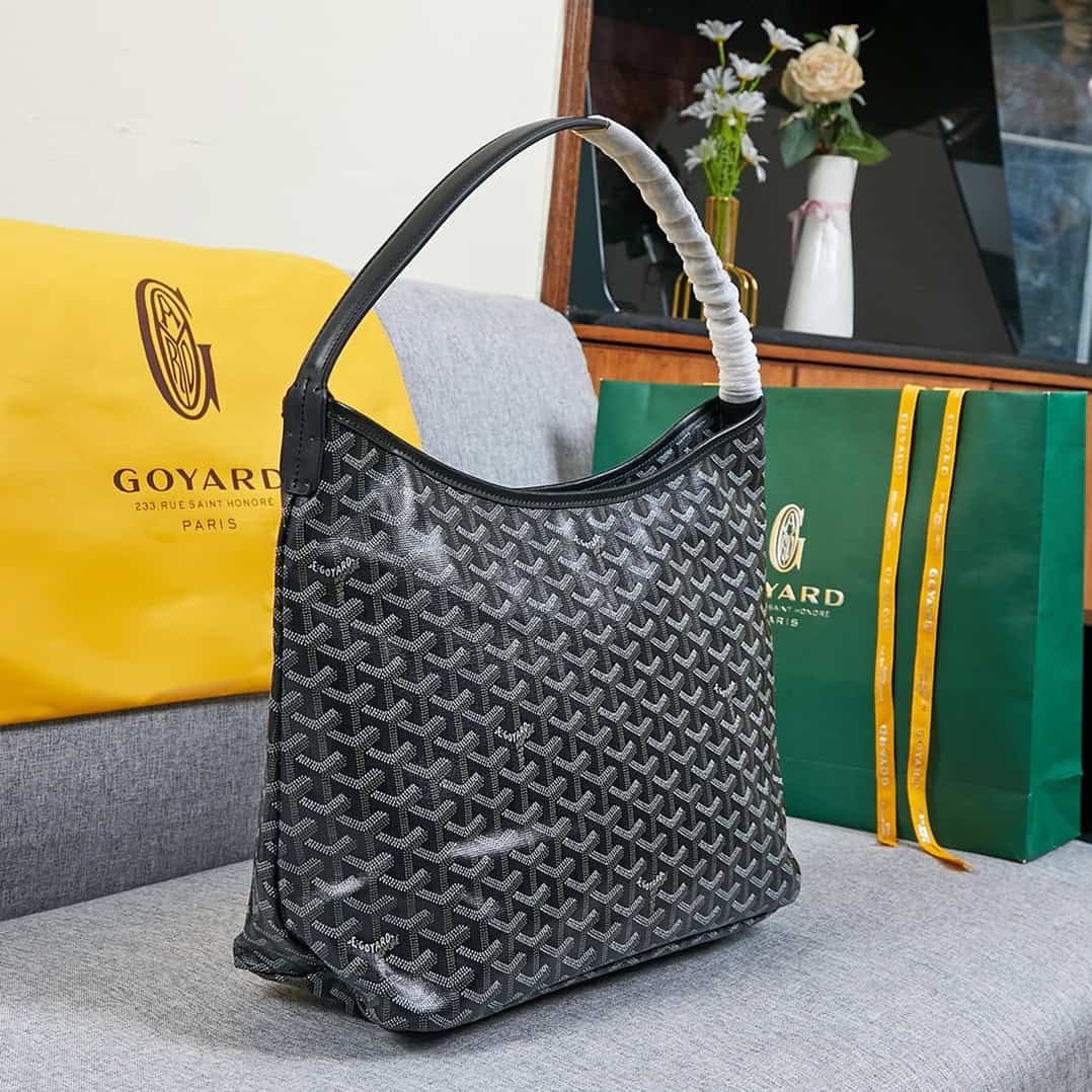 Goyard Hobo Bohème Underarm Bag - Black 15583 | Sandra Bags - Image 5
