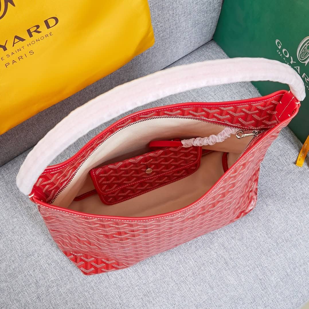 Goyard Hobo Bohème Underarm Bag - Red 15400 | Sandra Bags - Image 5