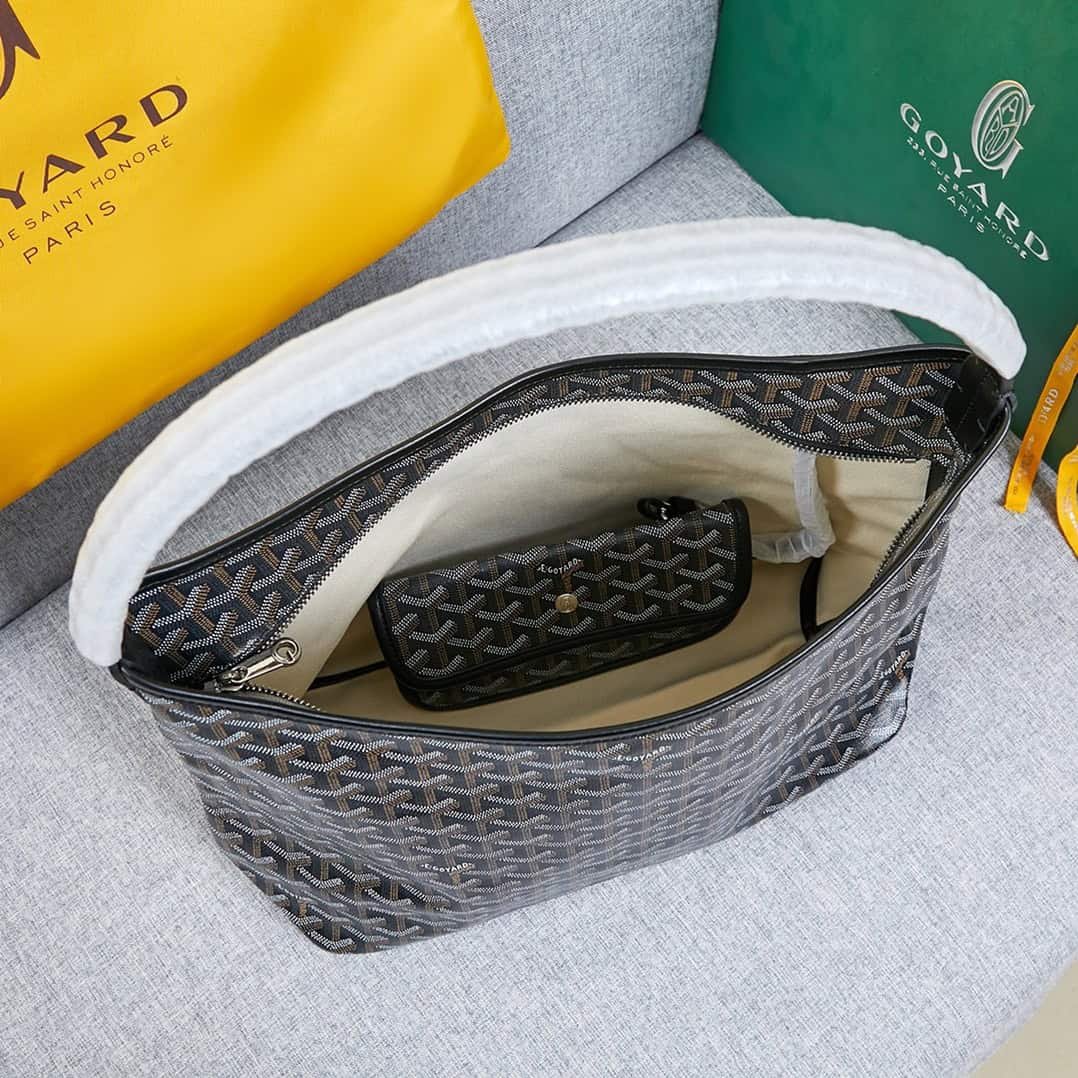 Goyard Hobo Bohème Underarm Bag - Black 85870 | Sandra Bags - Image 2