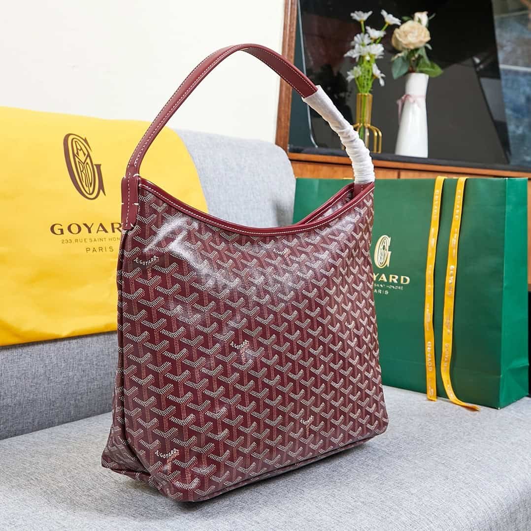 Goyard Hobo Bohème Underarm Bag - Wine Red 14651 | Sandra Bags - Image 5