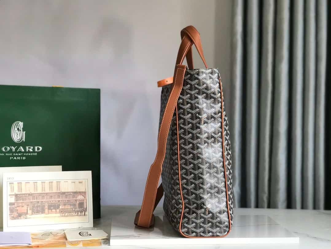 Goyard Voltaire Men's Tote Bag - Brown 42520 | Sandra Bags - Image 4