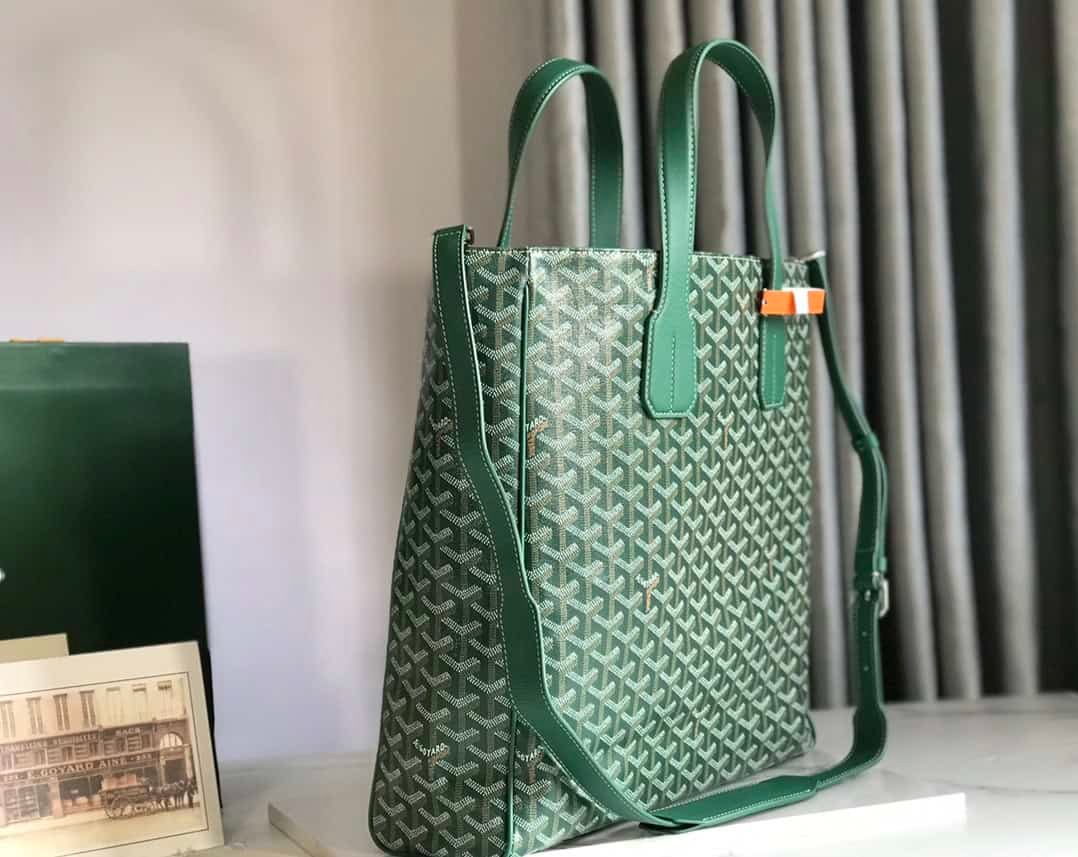 Goyard Voltaire Men's Tote Bag - Green 72015 | Sandra Bags - Image 5