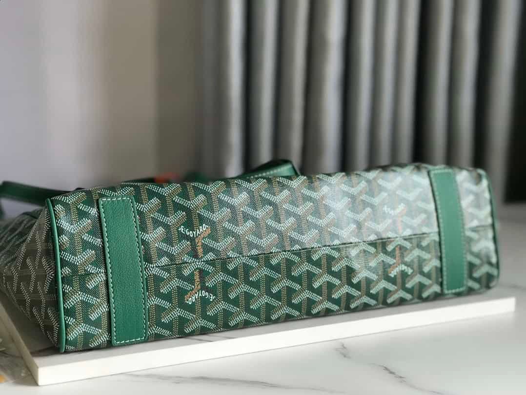 Goyard Voltaire Men's Tote Bag - Green 72015 | Sandra Bags - Image 3