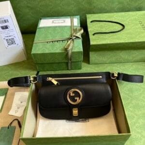 Gucci Blondie Belt Bag - Black 59282 | Sandra Bags