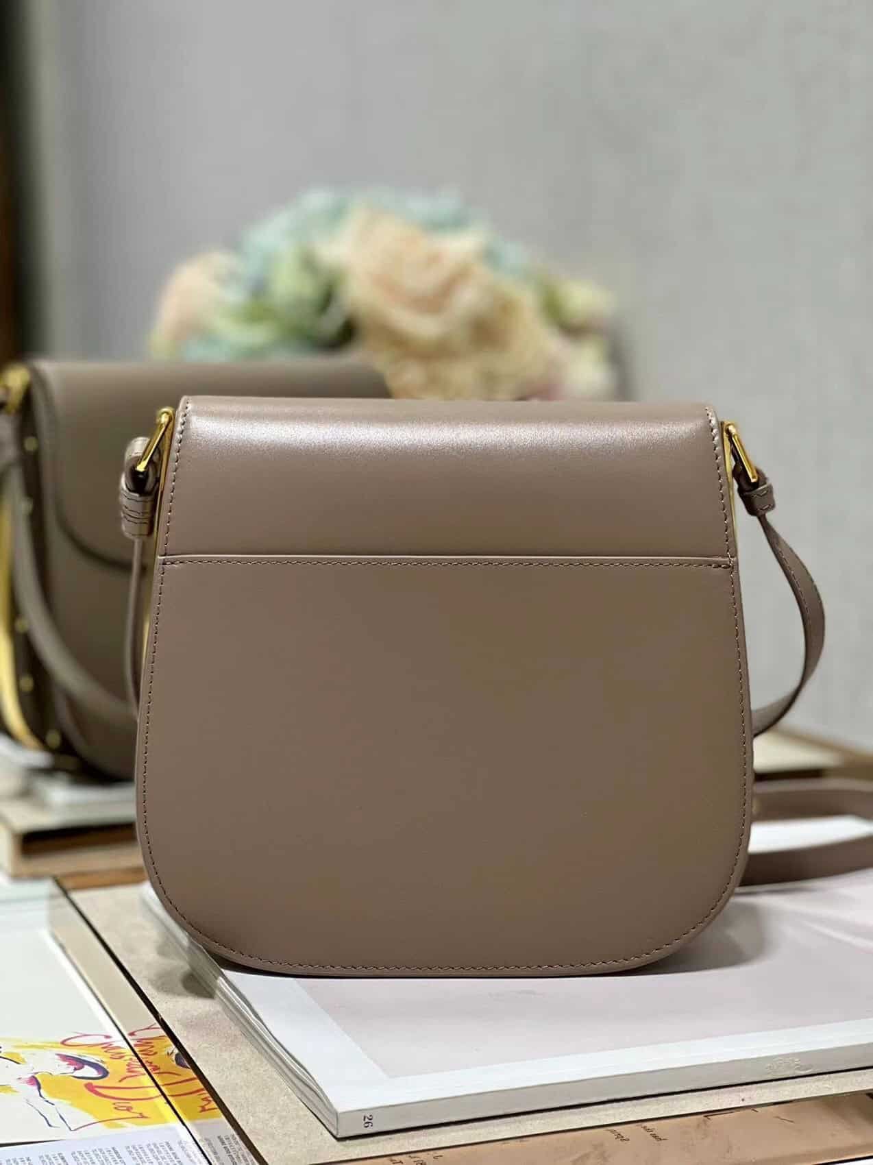 Dior Bobby Frame Bag - Hazelnut 38941 | Sandra Bags - Image 5
