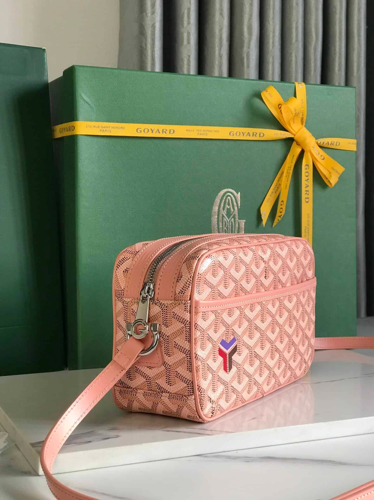 Goyard Cap-Vert Camera Bag - Pink 41188 | Sandra Bags - Image 4
