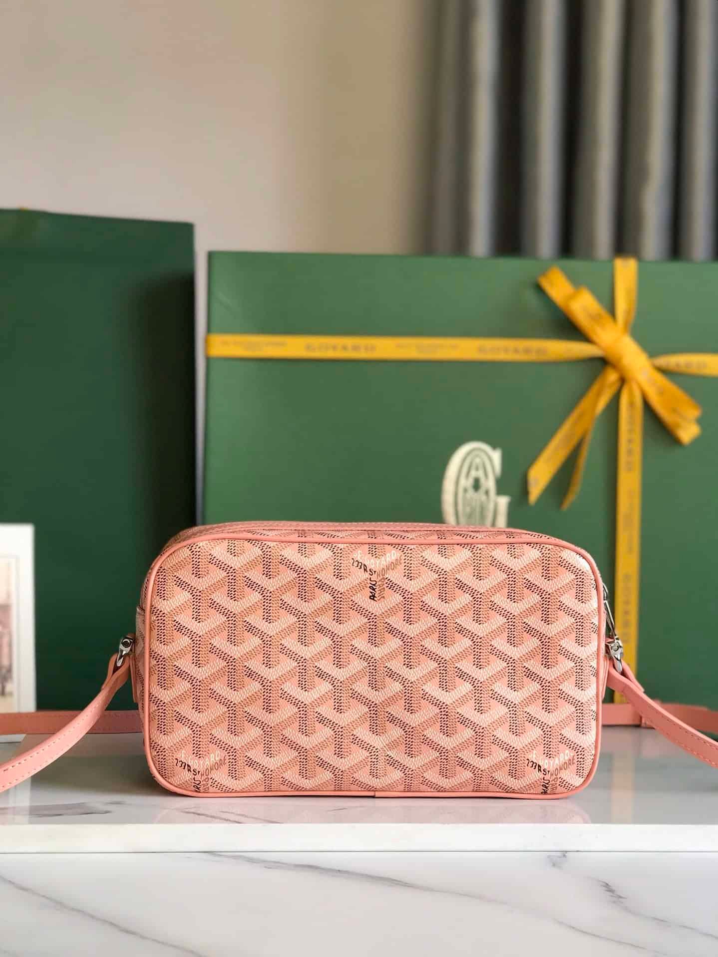 Goyard Cap-Vert Camera Bag - Pink 41188 | Sandra Bags - Image 3