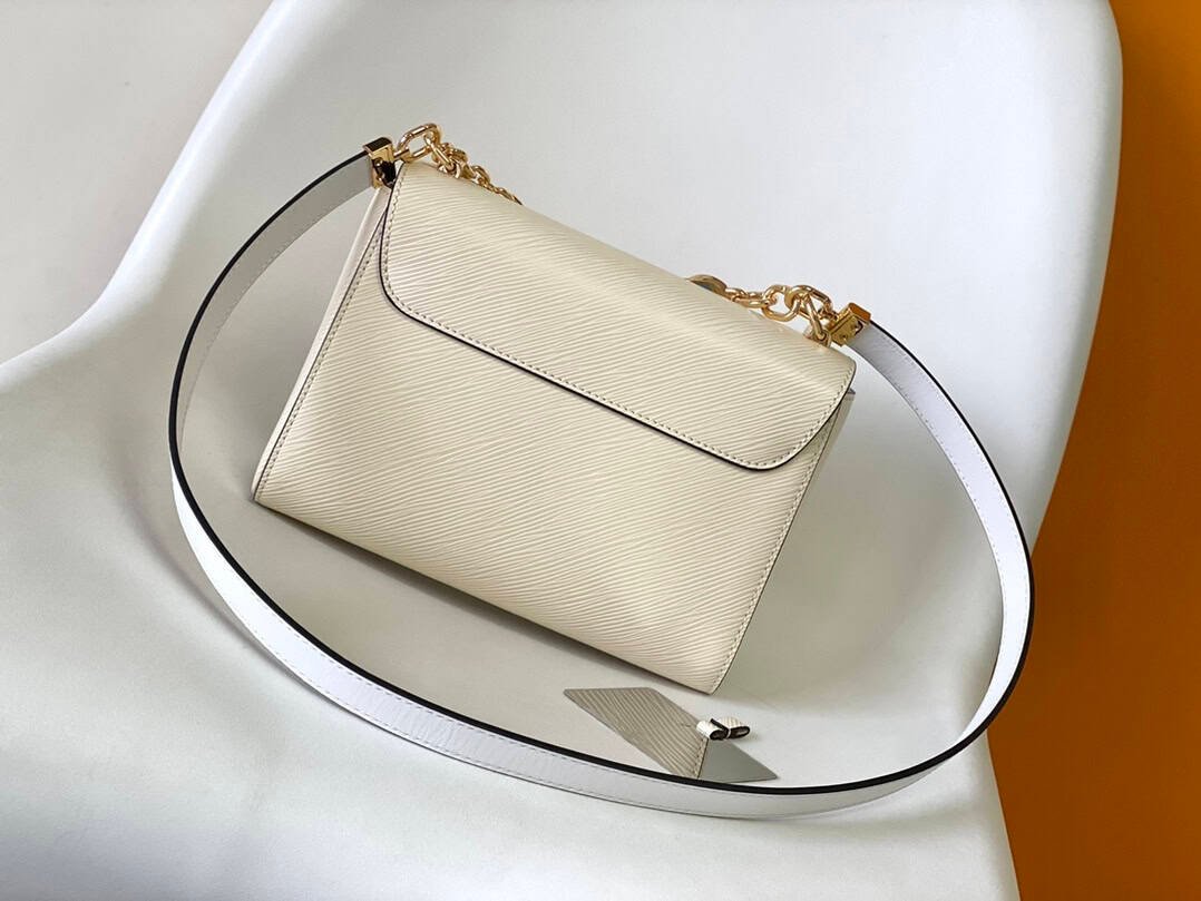 Louis Vuitton Twist Medium Handbag – Off White 74912 | Sandra Bags - Image 4