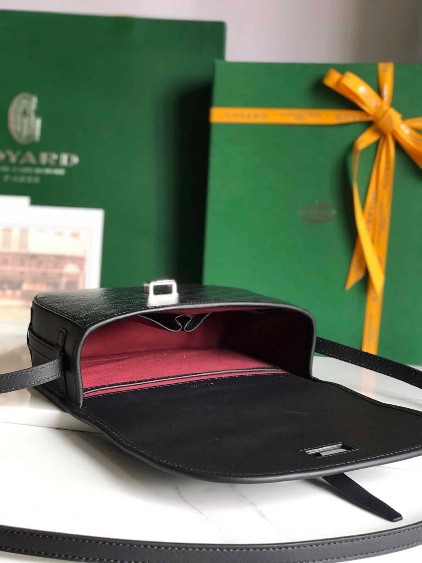 Goyard Belvédère II Handbag - Black 13121 | Sandra Bags - Image 2