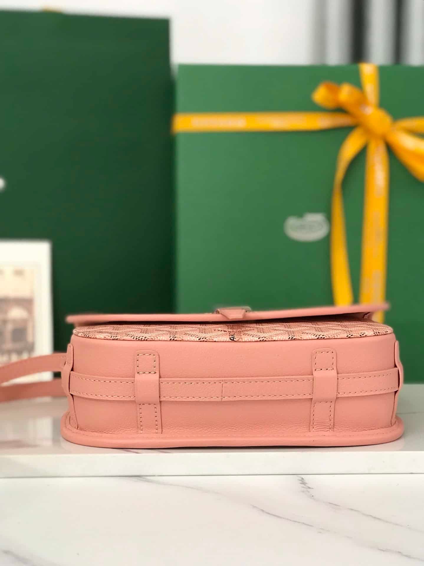 Goyard Belvédère II Handbag - Powder Pink 33734 | Sandra Bags - Image 4