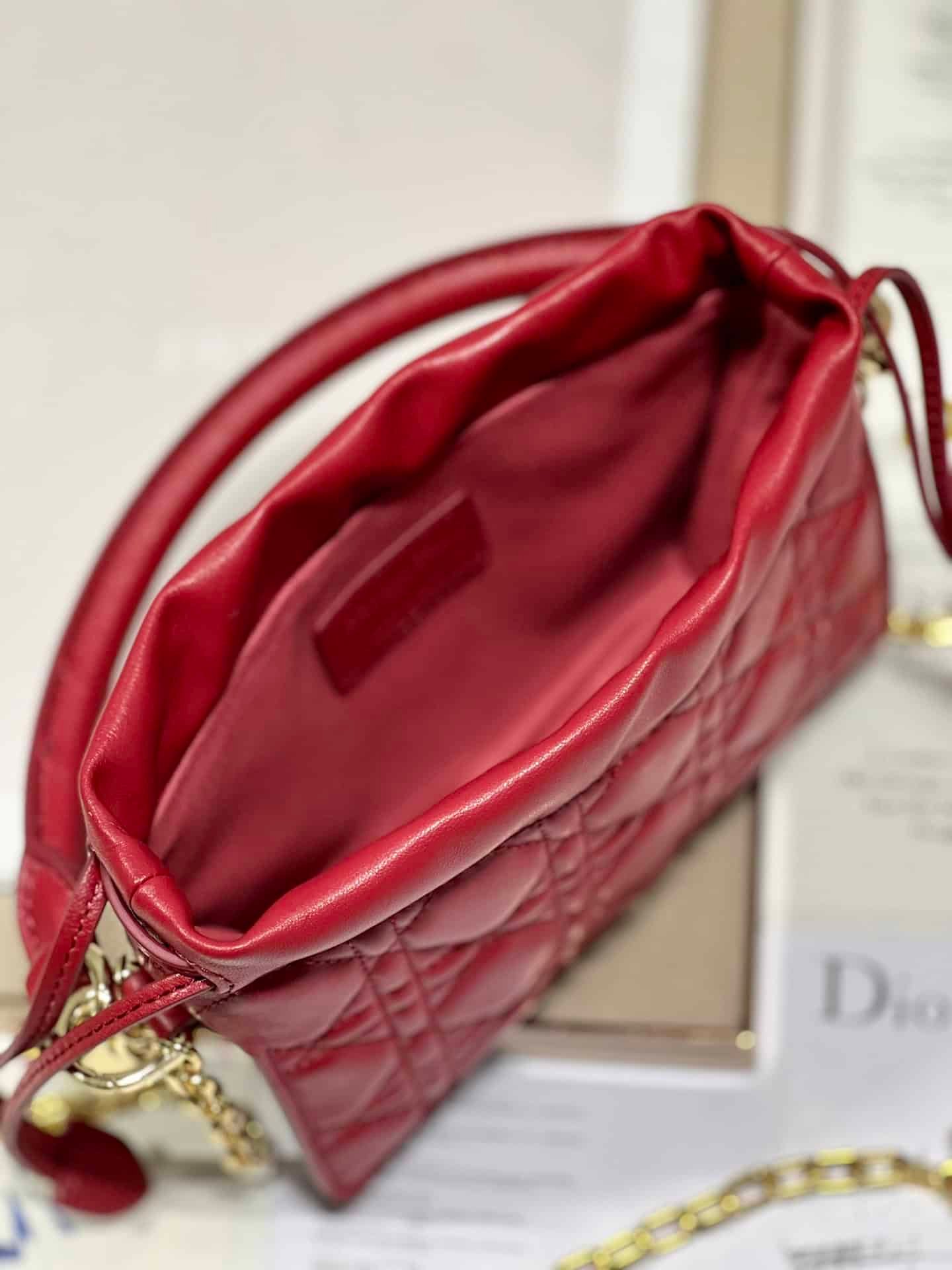 DIOR Lady Mini Bag - Red 58942 | Sandra Bags - Image 3